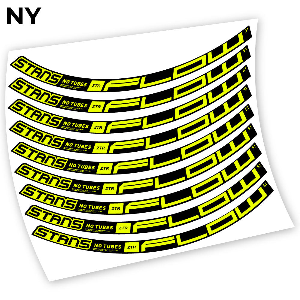 Stickers Stans Notubes ZTR Flow S1 2020 compatibles Autocollants roues