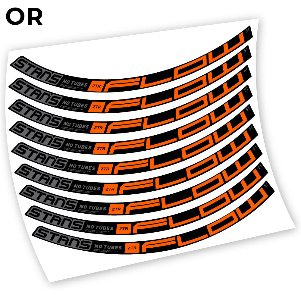 Stickers Stans Notubes ZTR Flow S1 2020 compatibles Autocollants roues