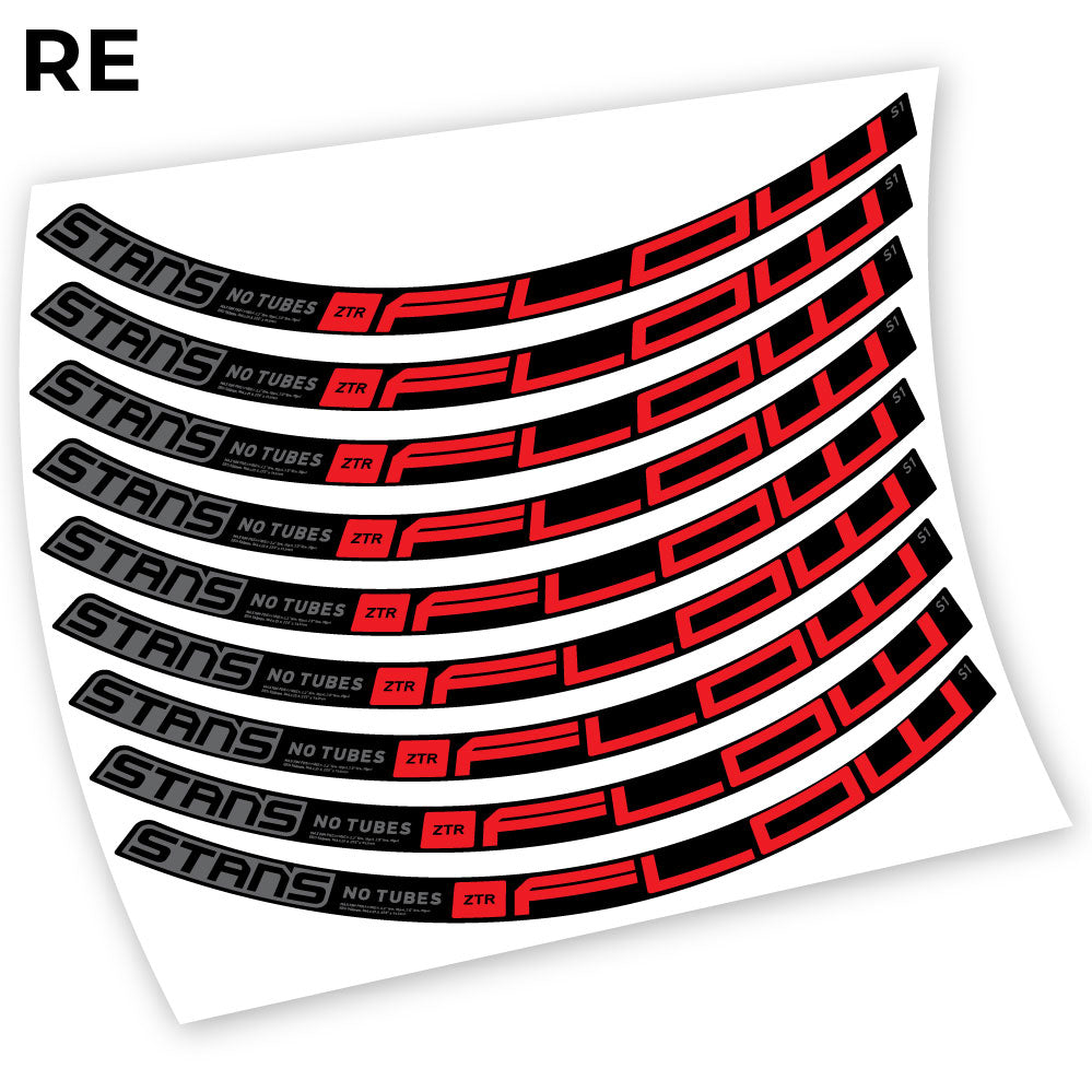 Stickers Stans Notubes ZTR Flow S1 2020 compatibles Autocollants roues