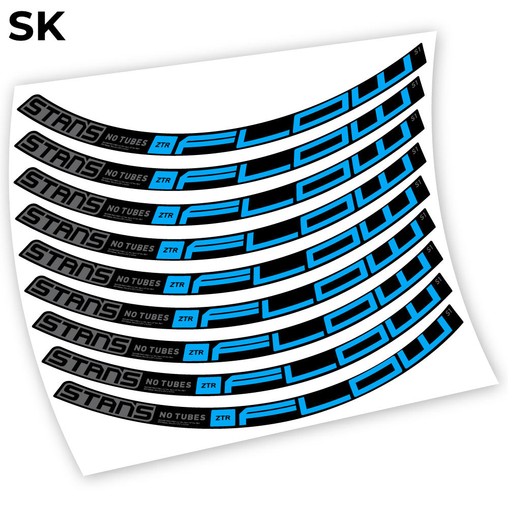 Stickers Stans Notubes ZTR Flow S1 2020 compatibles Autocollants roues