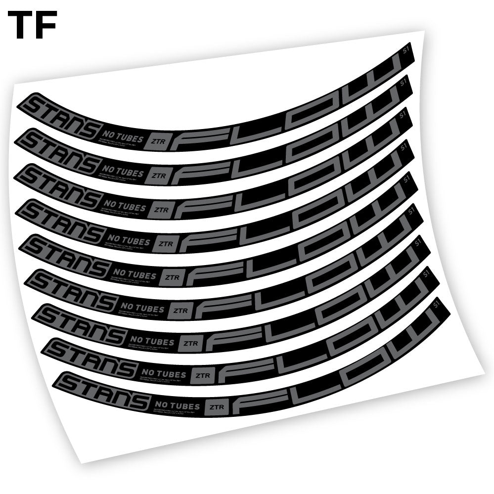 Stickers Stans Notubes ZTR Flow S1 2020 compatibles Autocollants roues