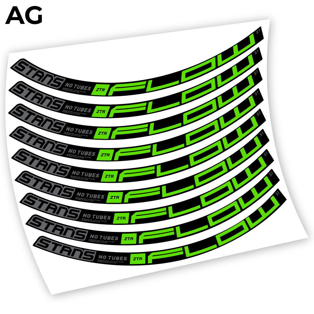 Stickers Stans Notubes ZTR Flow S1 2020 compatibles Autocollants roues