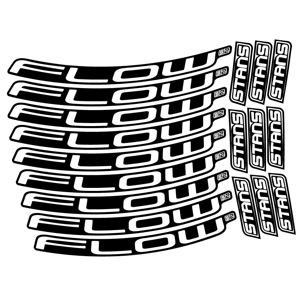 Stickers Stans Flow S2 compatibles Autocollants roues VTT 29"
