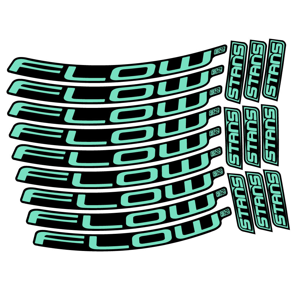 Stickers Stans Flow S2 compatibles Autocollants roues VTT 29"