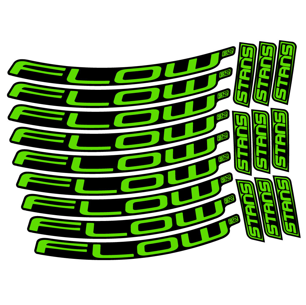 Stickers Stans Flow S2 compatibles Autocollants roues VTT 29"