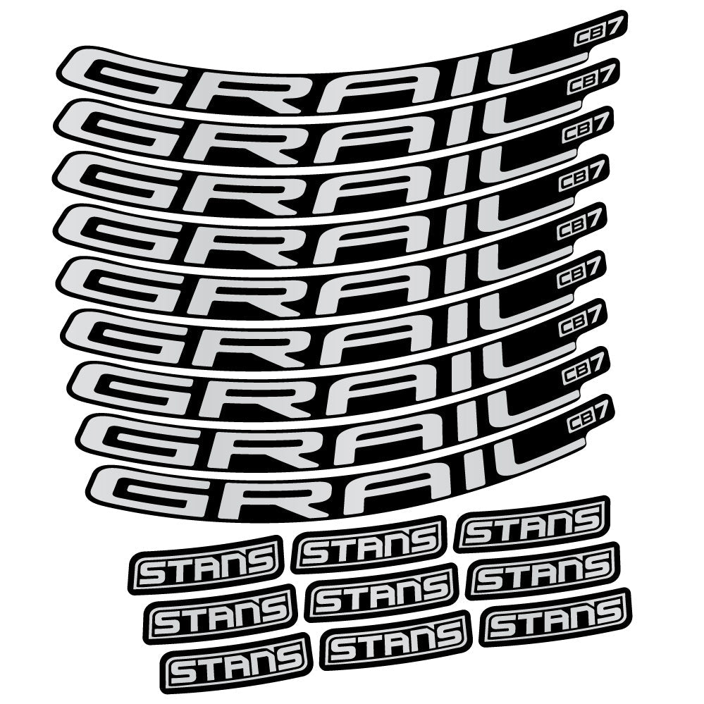 Stickers Stans Grail CB7 Ver.2 compatibles Autocollants roues VTT 29"