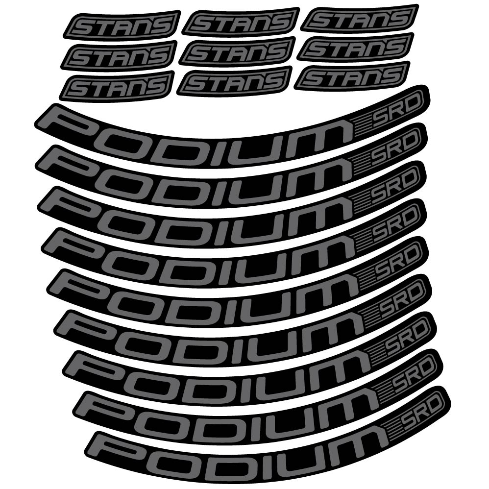Stickers Stans Podium SRD compatibles Autocollants roues VTT 29"