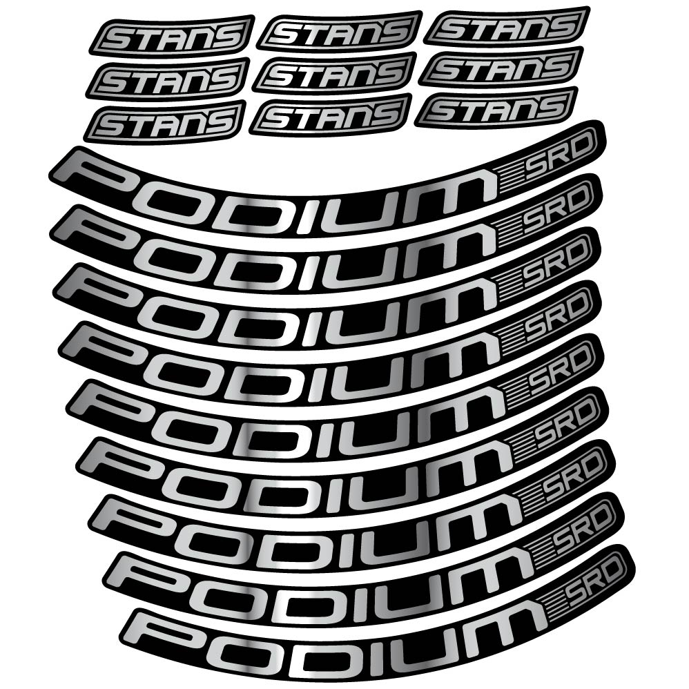 Stickers Stans Podium SRD compatibles Autocollants roues VTT 29"