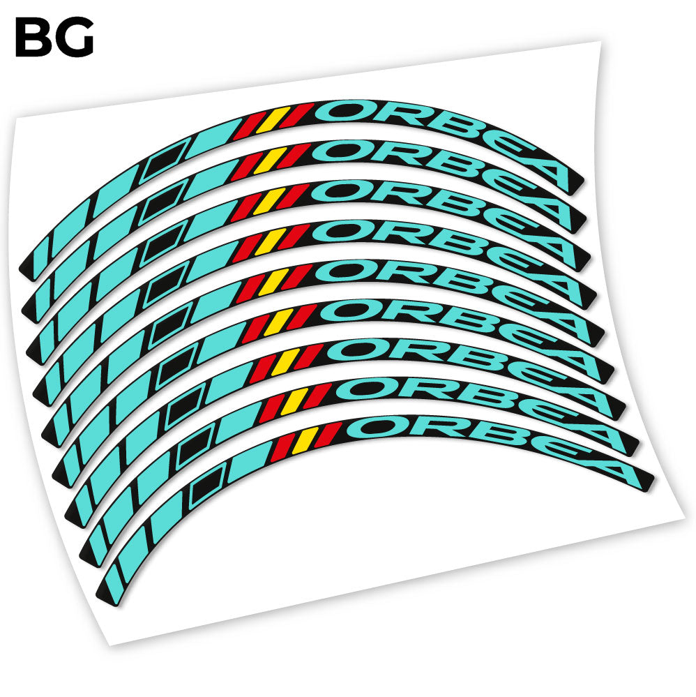 Stickers Orbea compatibles Autocollants roues