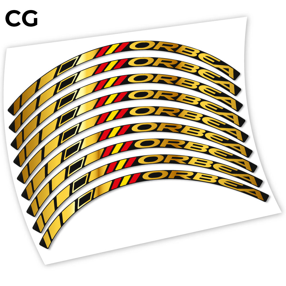 Stickers Orbea compatibles Autocollants roues
