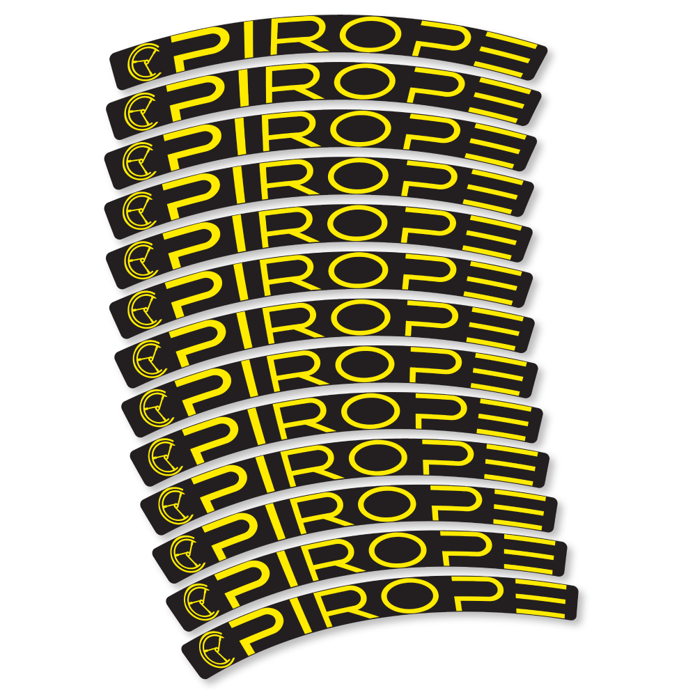 Stickers Pirope compatibles - Autocollants roue vélo VTT