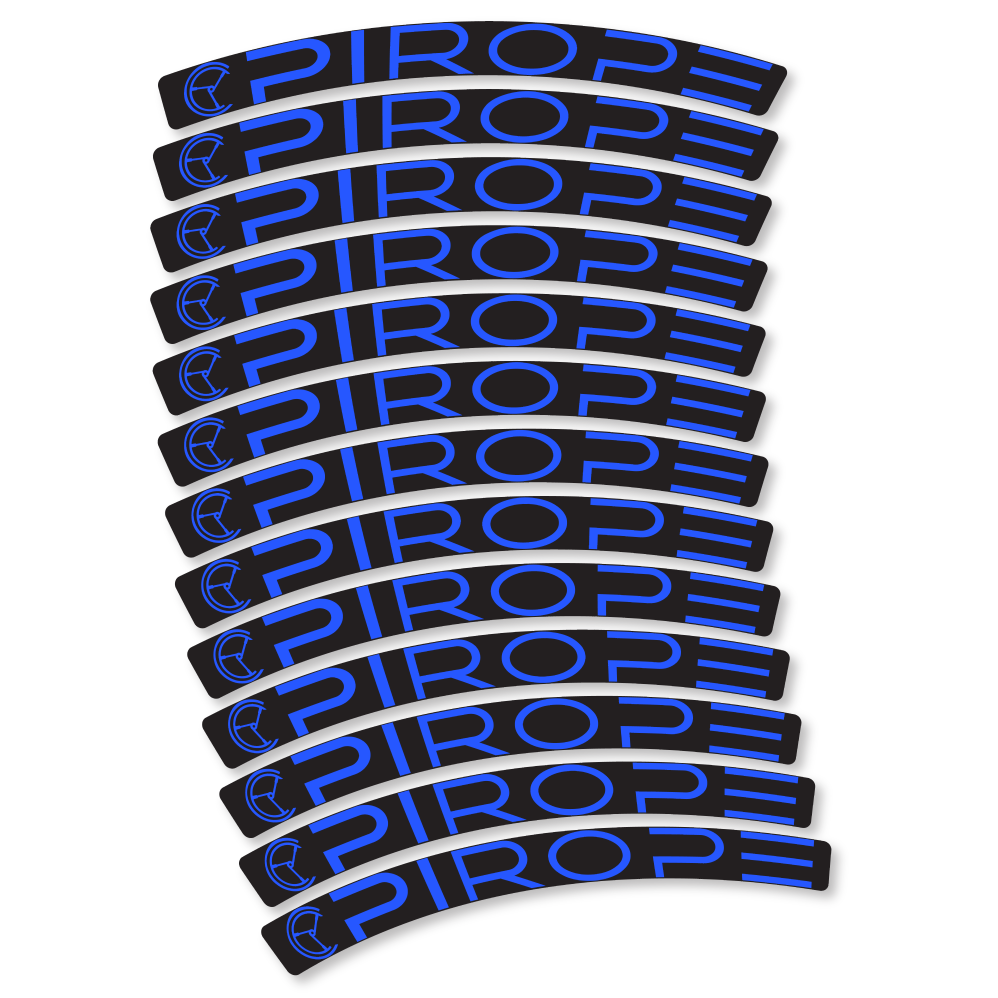 Stickers Pirope compatibles - Autocollants roue vélo VTT