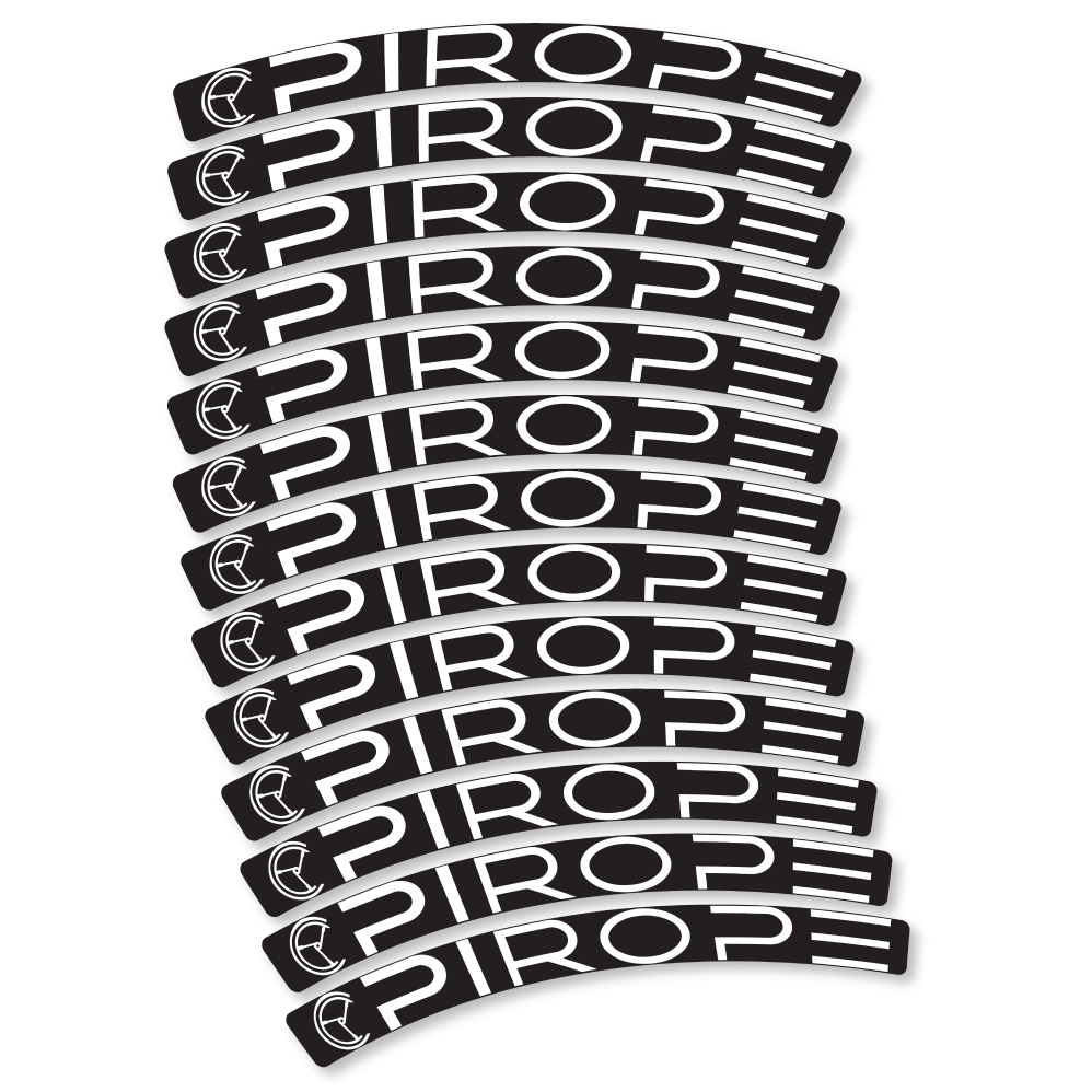 Stickers Pirope compatibles - Autocollants roue vélo VTT