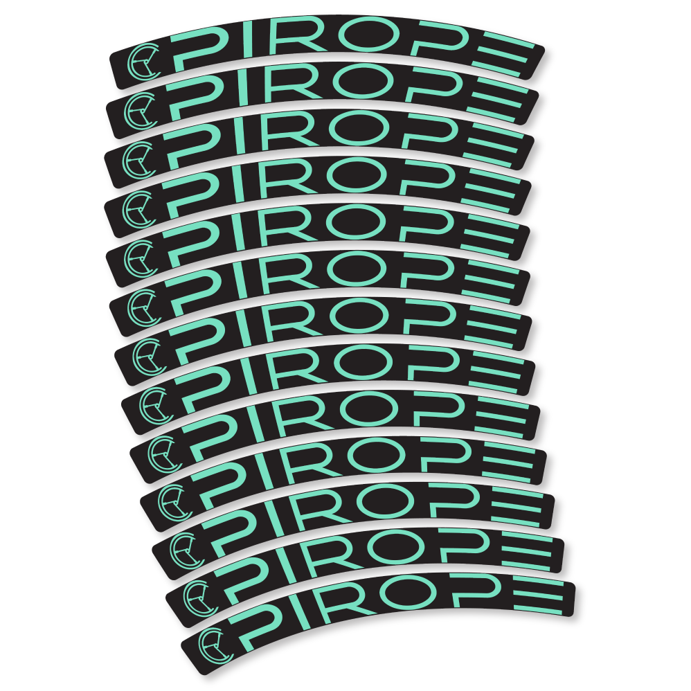 Stickers Pirope compatibles - Autocollants roue vélo VTT