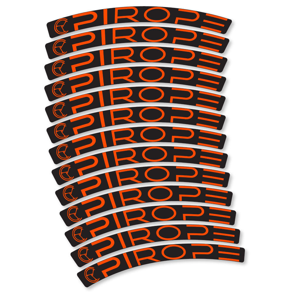 Stickers Pirope compatibles - Autocollants roue vélo VTT