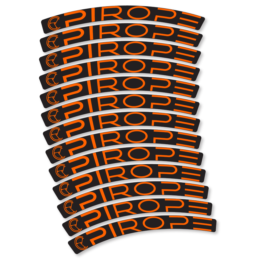 Stickers Pirope compatibles - Autocollants roue vélo VTT