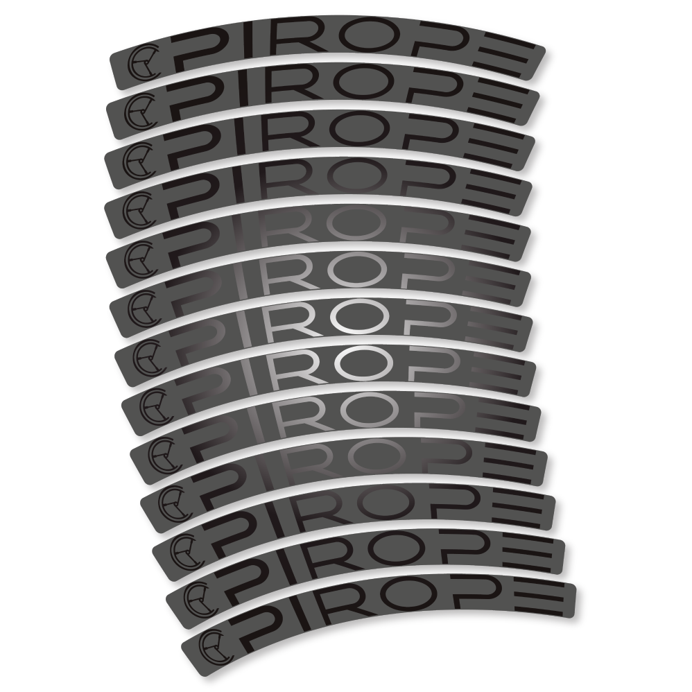 Stickers Pirope compatibles - Autocollants roue vélo VTT