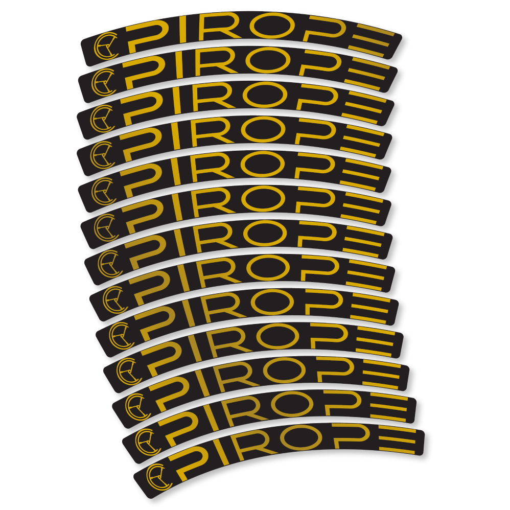 Stickers Pirope compatibles - Autocollants roue vélo VTT