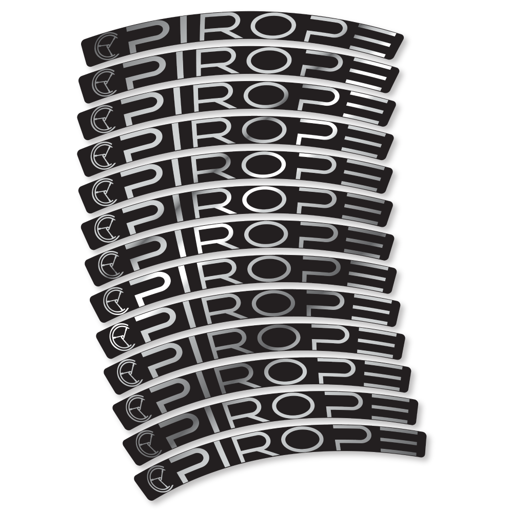 Stickers Pirope compatibles - Autocollants roue vélo VTT