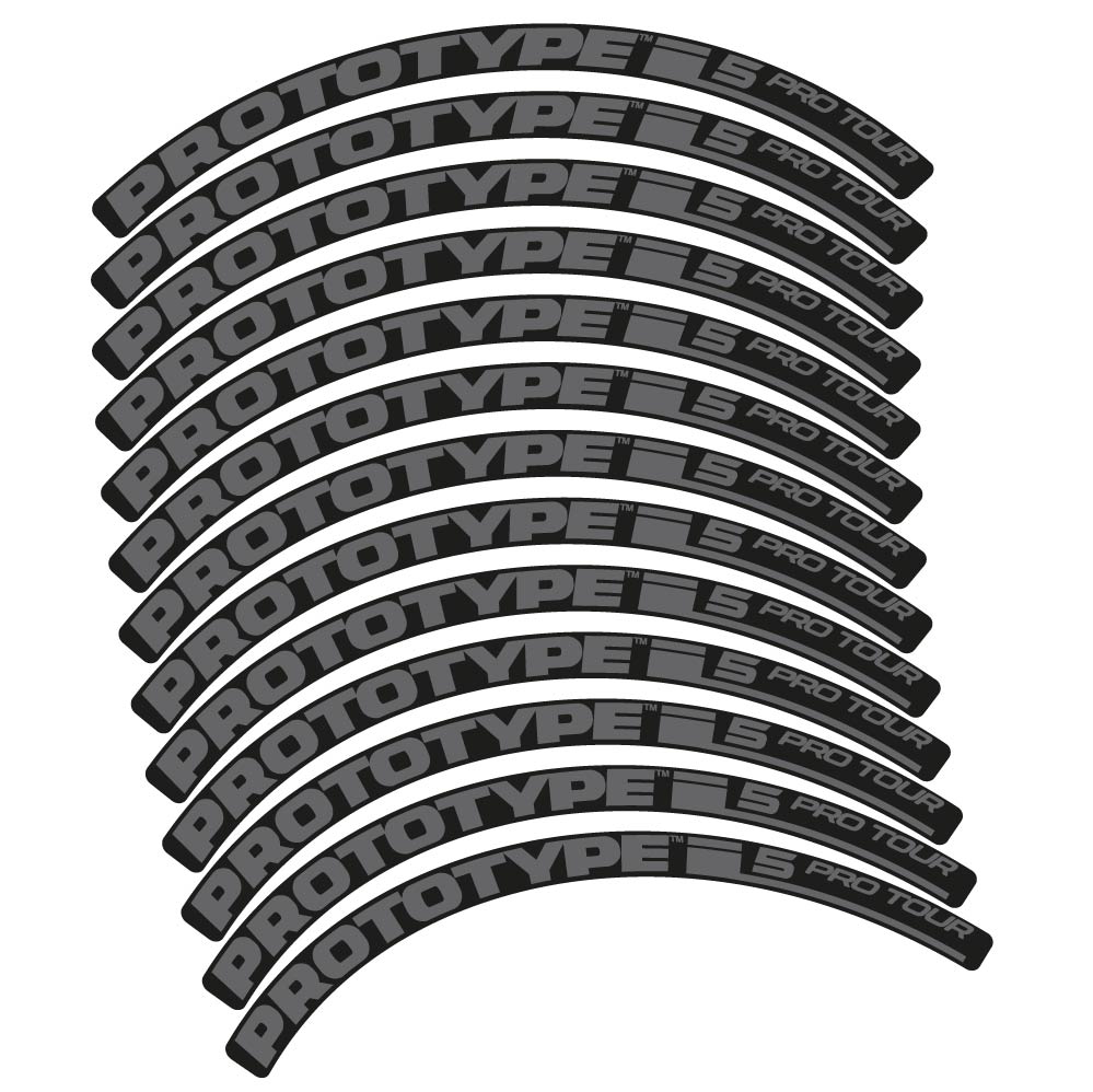 Stickers Proto. Pro Tour 5 2016 compatibles Autocollants roues VTT 29"