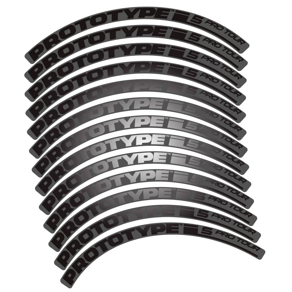 Stickers Proto. Pro Tour 5 2016 compatibles Autocollants roues VTT 29"