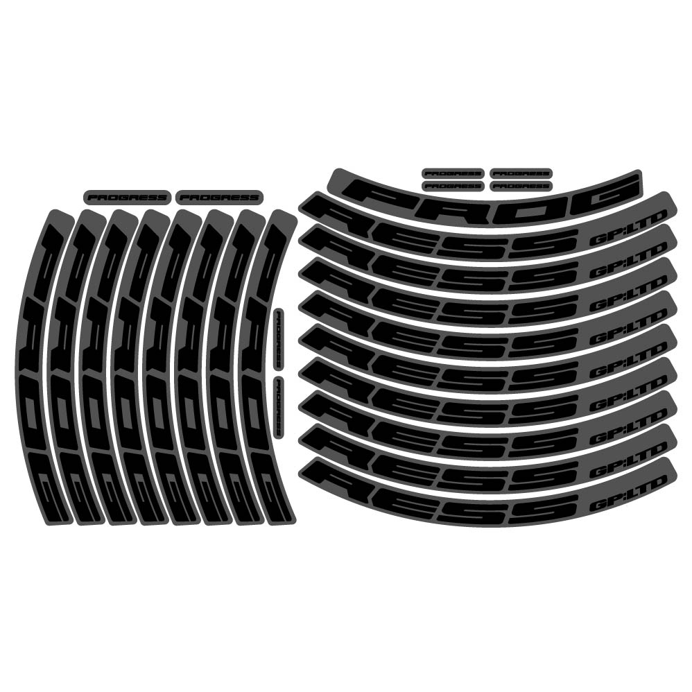 Stickers Progress GP:LTD Nexo compatibles Autocollants roues VTT 29"