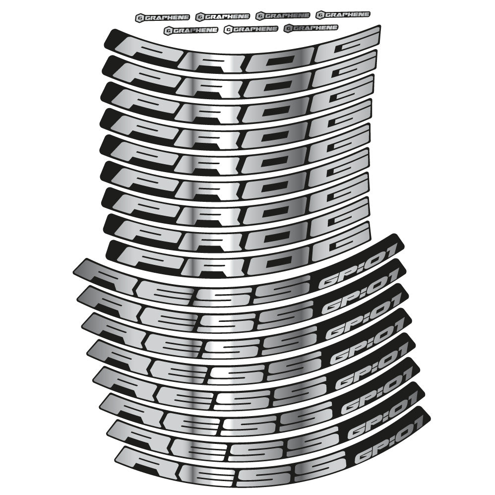 Stickers Progress GP:01 compatibles Autocollants roues VTT 29"