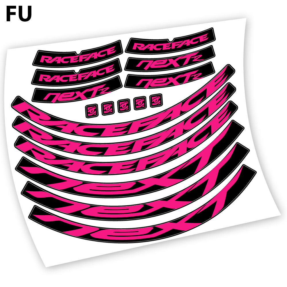 Stickers RaceFace Next R compatibles Autocollants roues