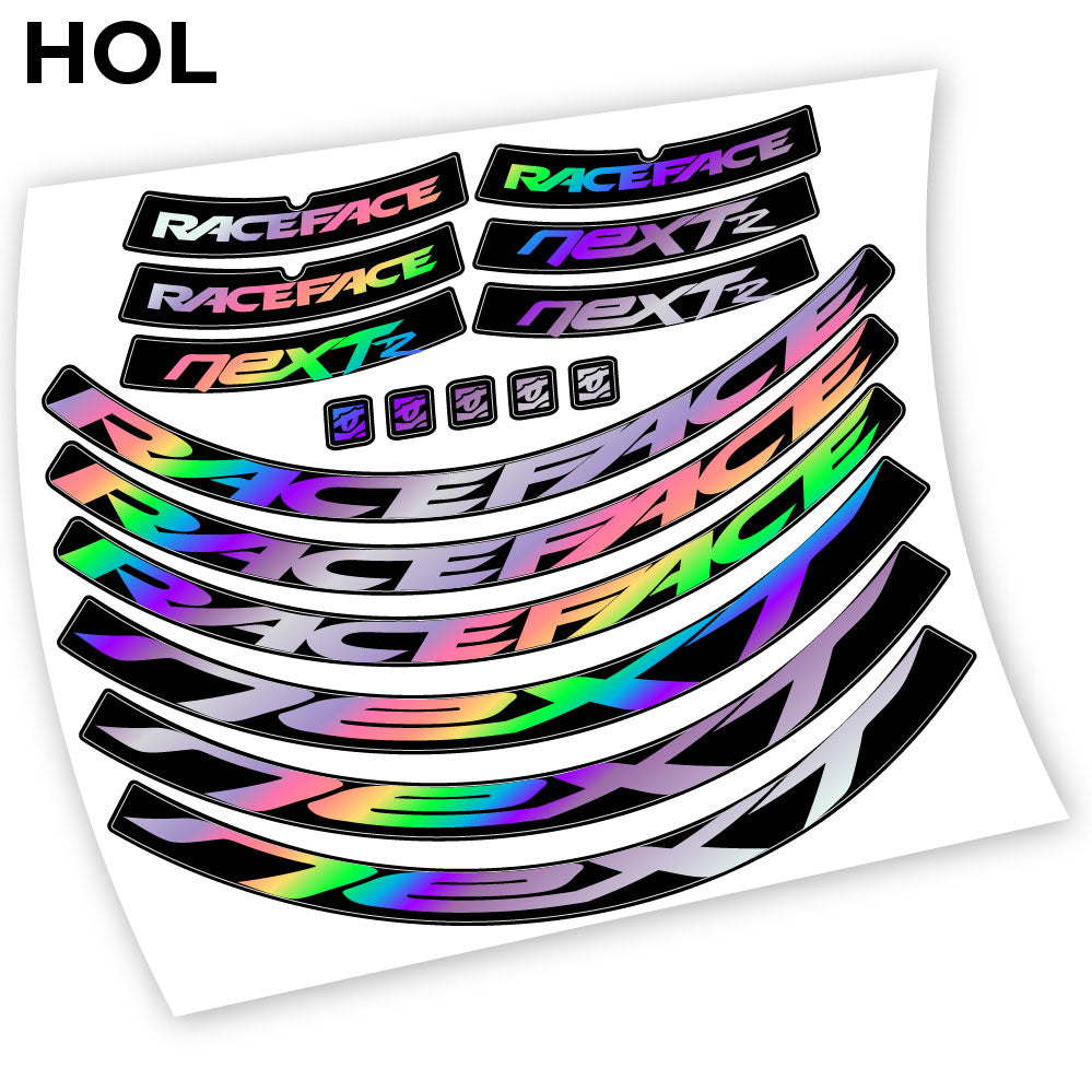 Stickers RaceFace Next R compatibles Autocollants roues