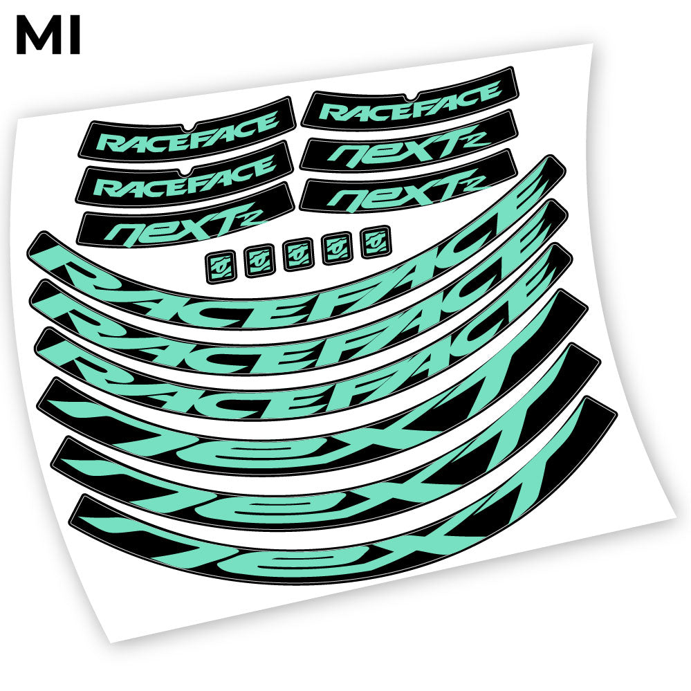 Stickers RaceFace Next R compatibles Autocollants roues