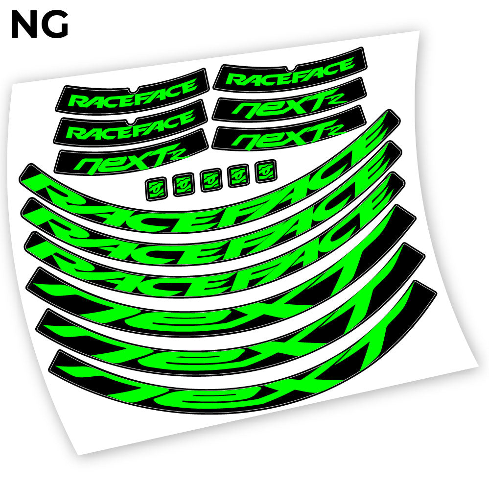 Stickers RaceFace Next R compatibles Autocollants roues