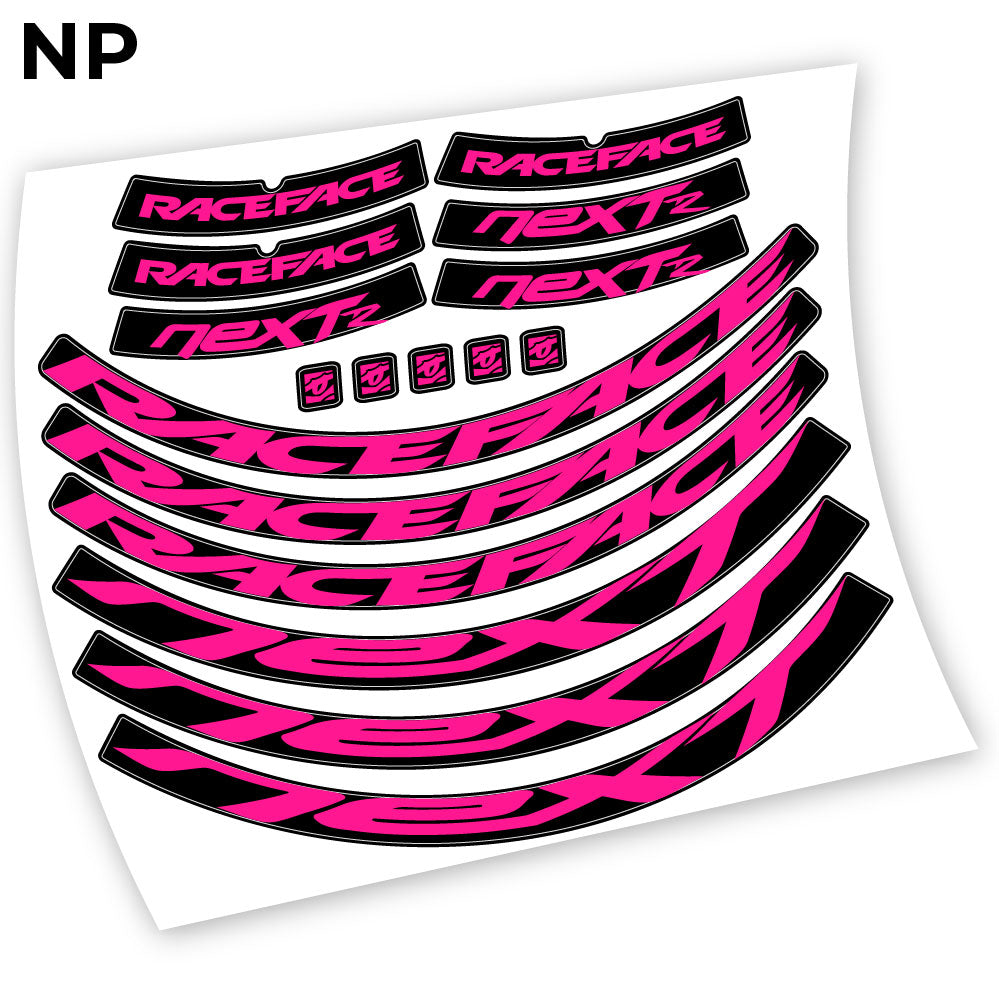Stickers RaceFace Next R compatibles Autocollants roues