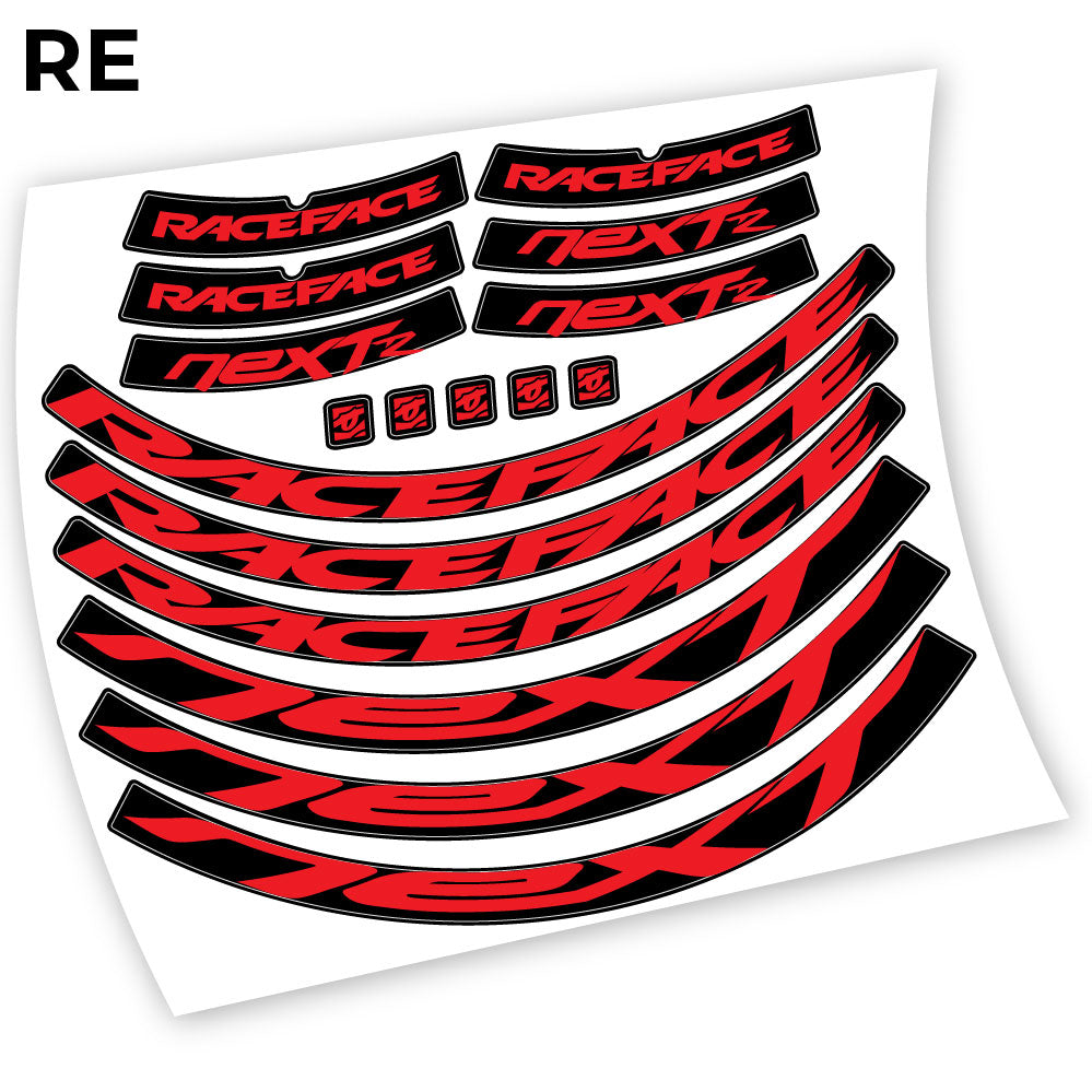 Stickers RaceFace Next R compatibles Autocollants roues