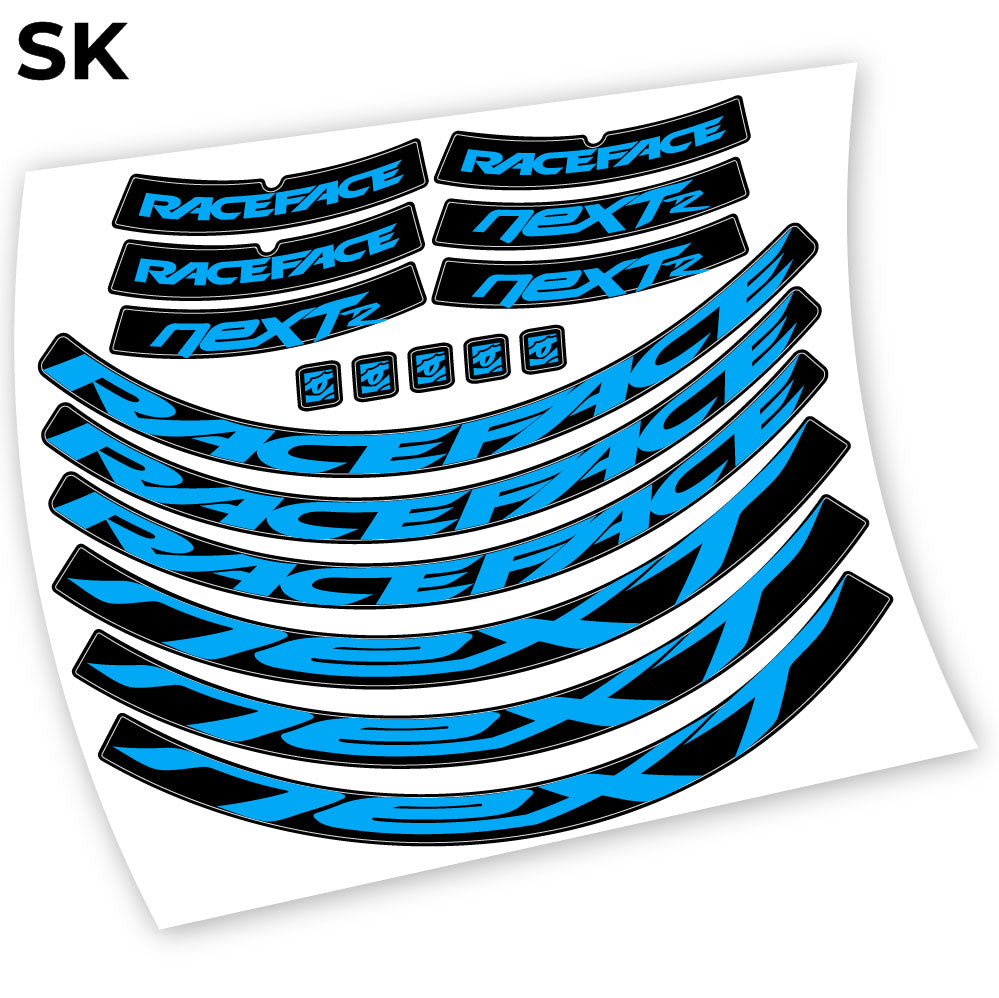 Stickers RaceFace Next R compatibles Autocollants roues