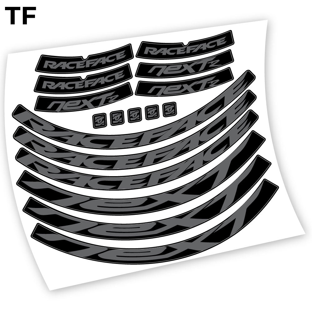 Stickers RaceFace Next R compatibles Autocollants roues
