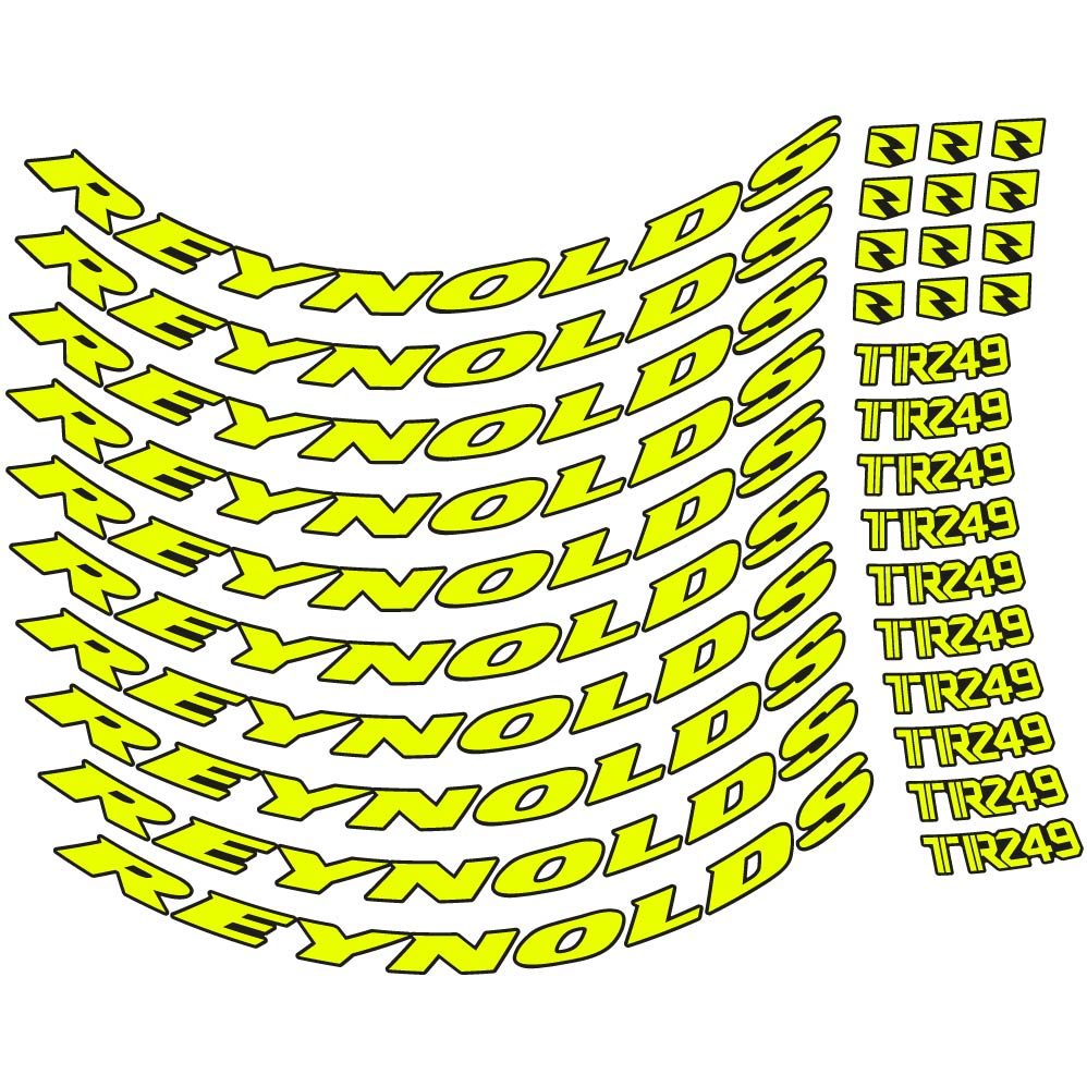 Stickers Reynolds TR249 compatibles Autocollants roues VTT 29"
