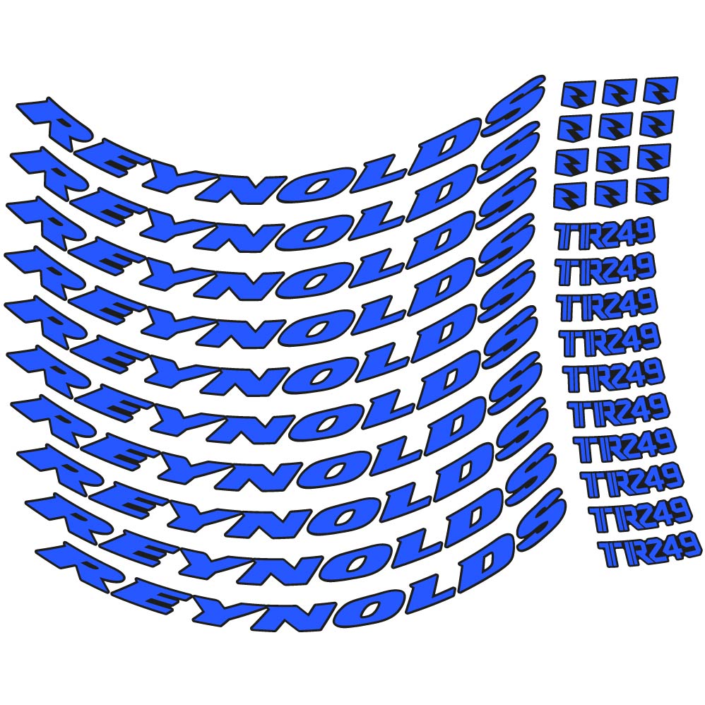 Stickers Reynolds TR249 compatibles Autocollants roues VTT 29"