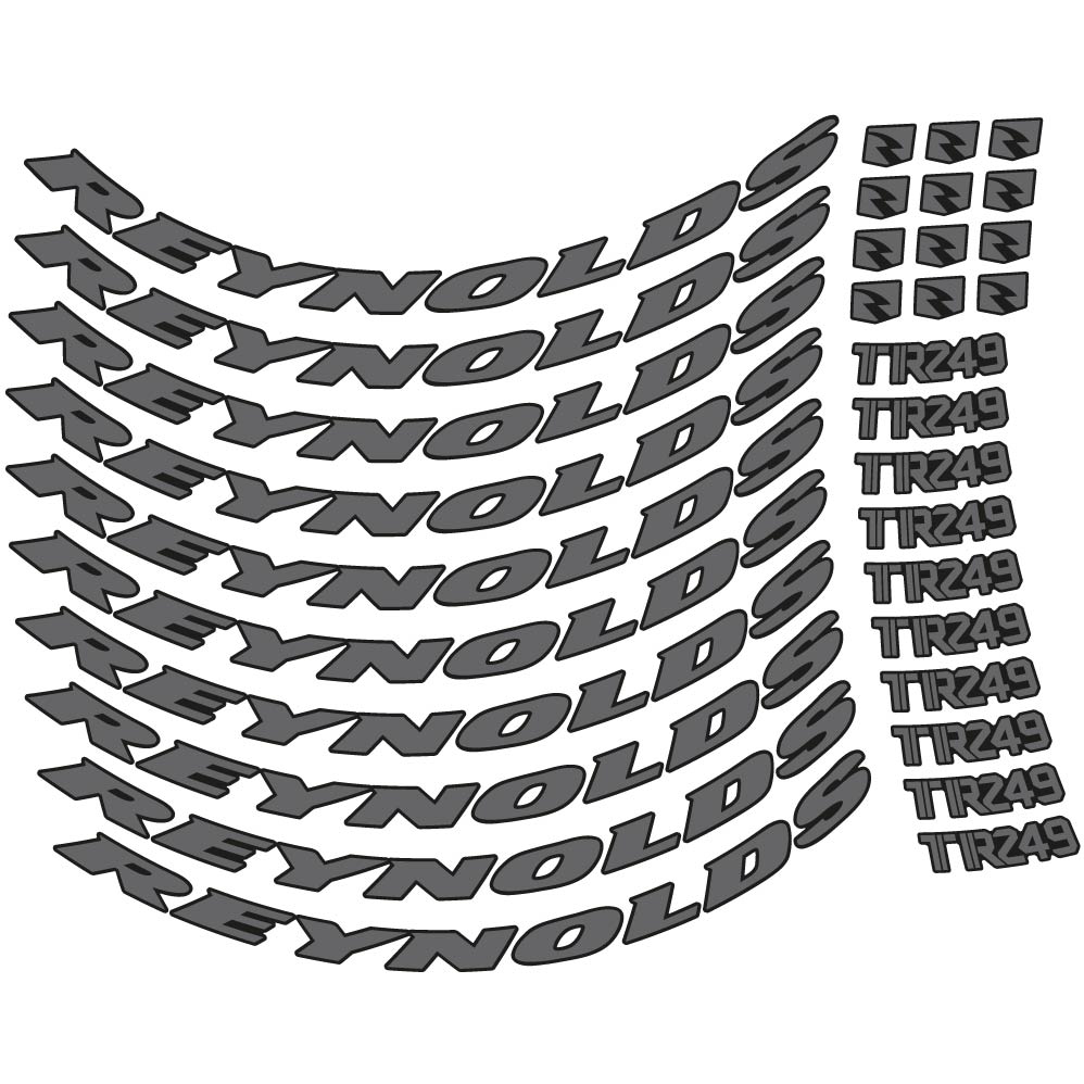 Stickers Reynolds TR249 compatibles Autocollants roues VTT 29"