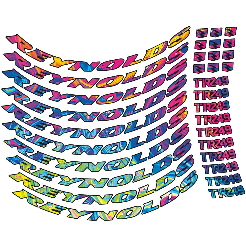 Stickers Reynolds TR249 compatibles Autocollants roues VTT 29"