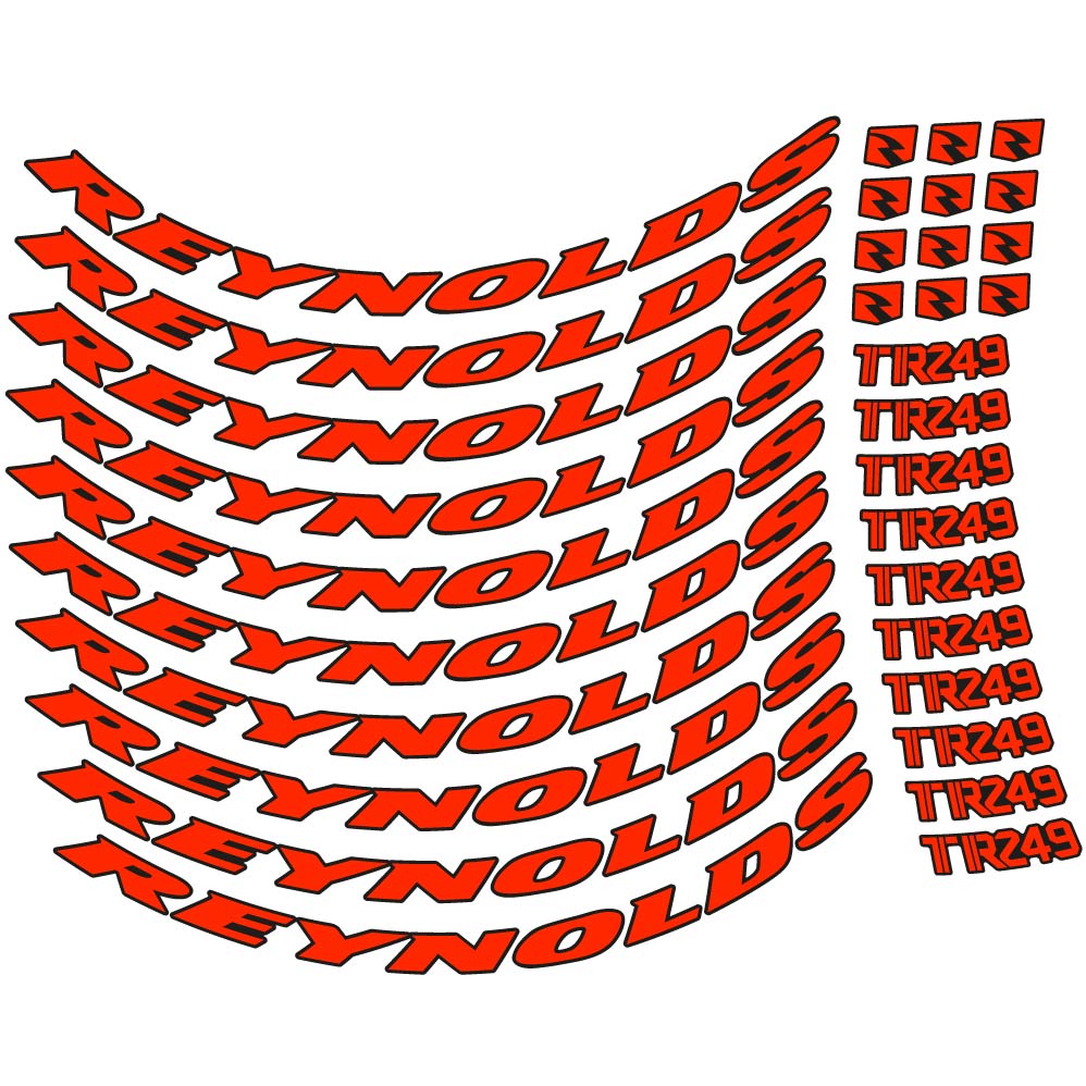 Stickers Reynolds TR249 compatibles Autocollants roues VTT 29"