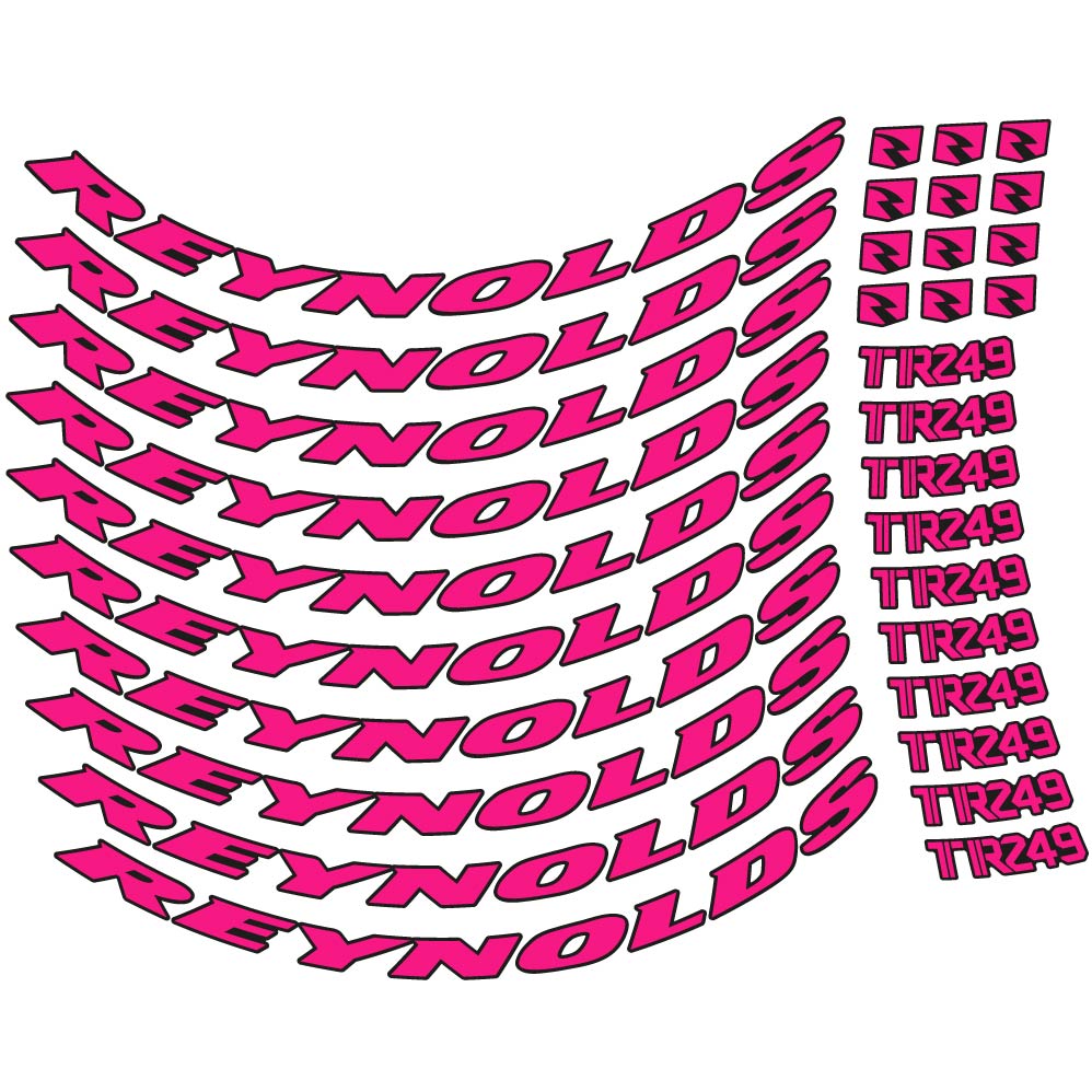 Stickers Reynolds TR249 compatibles Autocollants roues VTT 29"