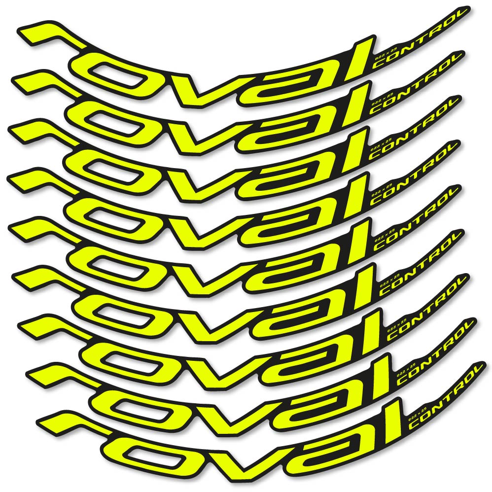 Stickers Roval Control Carbon 2022 compatibles - Autocollants roue vélo VTT