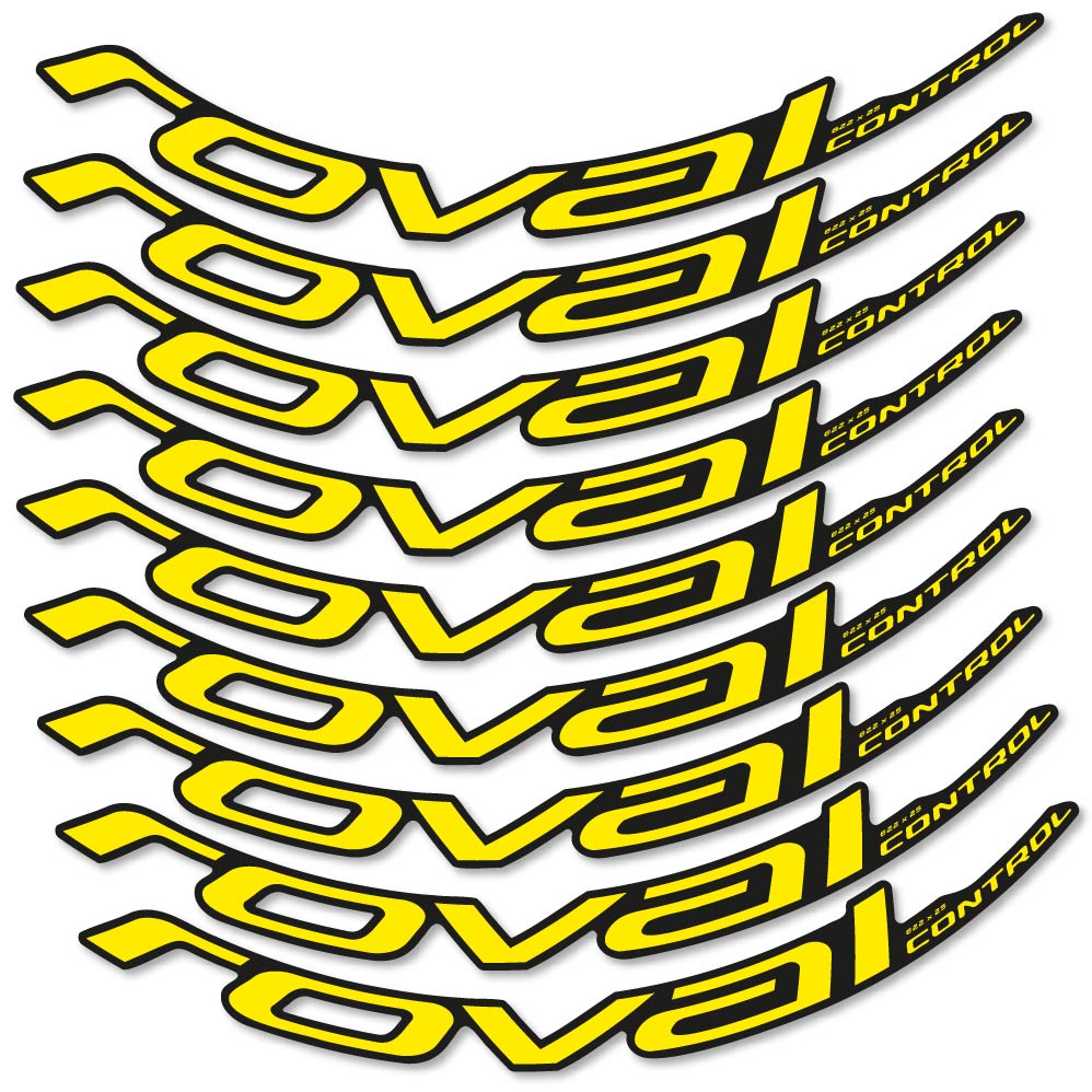 Stickers Roval Control Carbon 2022 compatibles - Autocollants roue vélo VTT