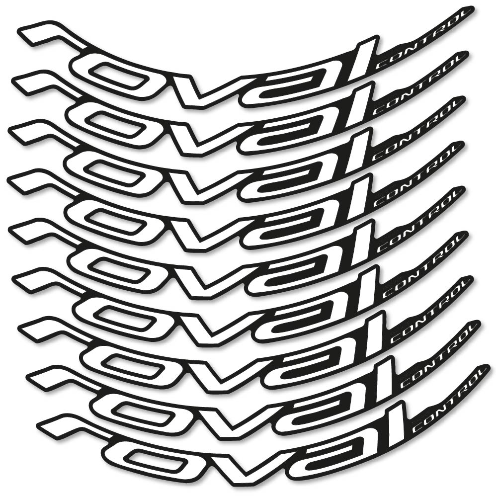 Stickers Roval Control Carbon 2022 compatibles - Autocollants roue vélo VTT