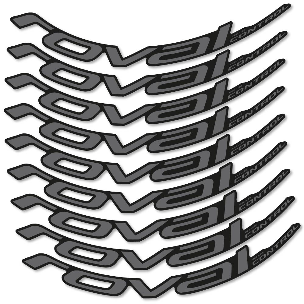 Stickers Roval Control Carbon 2022 compatibles - Autocollants roue vélo VTT