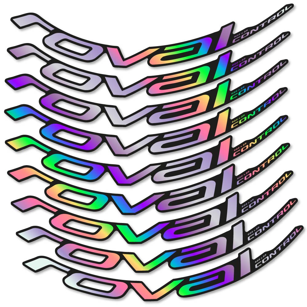 Stickers Roval Control Carbon 2022 compatibles - Autocollants roue vélo VTT