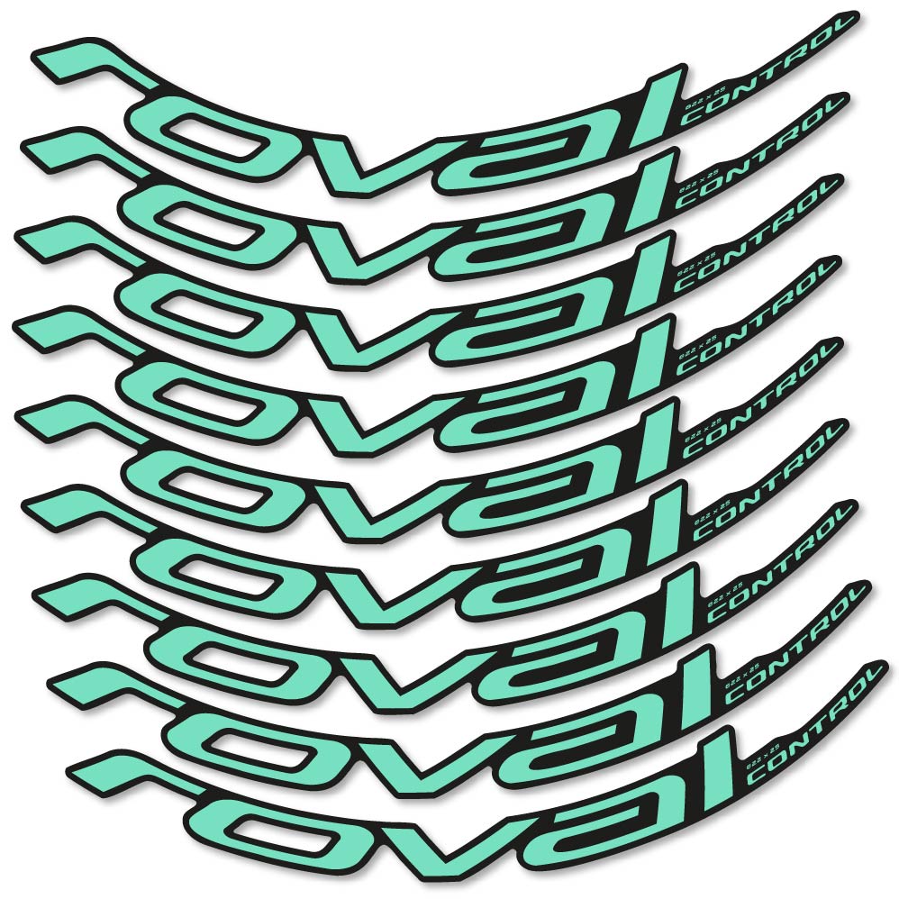 Stickers Roval Control Carbon 2022 compatibles - Autocollants roue vélo VTT
