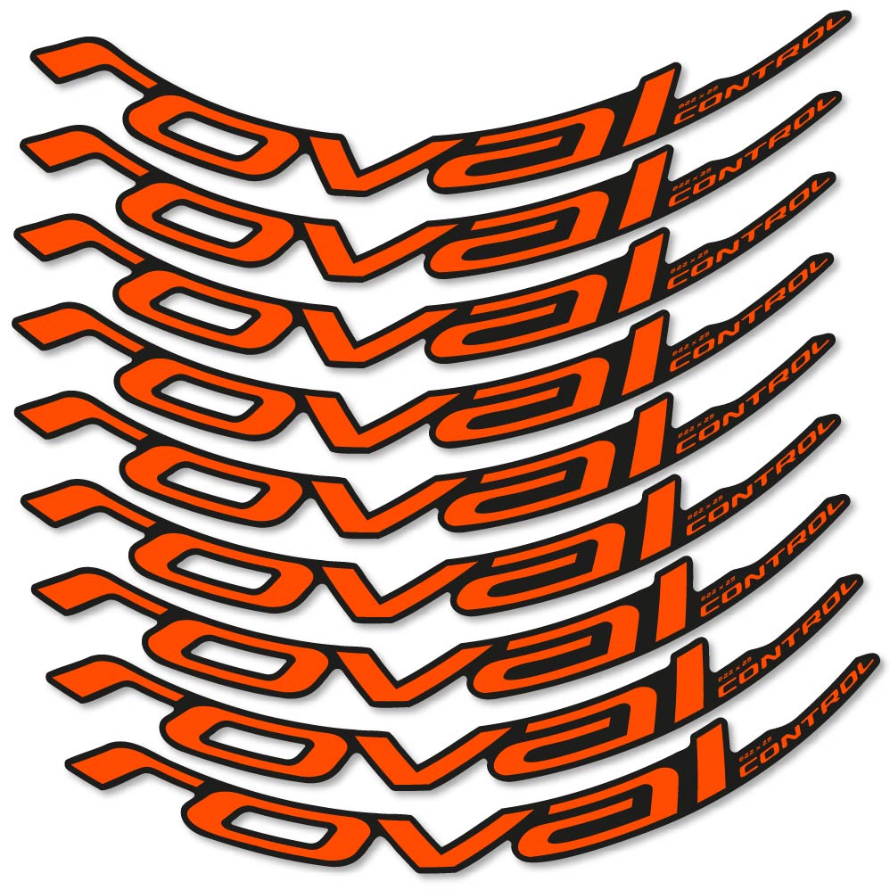 Stickers Roval Control Carbon 2022 compatibles - Autocollants roue vélo VTT