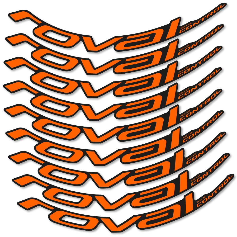 Stickers Roval Control Carbon 2022 compatibles - Autocollants roue vélo VTT