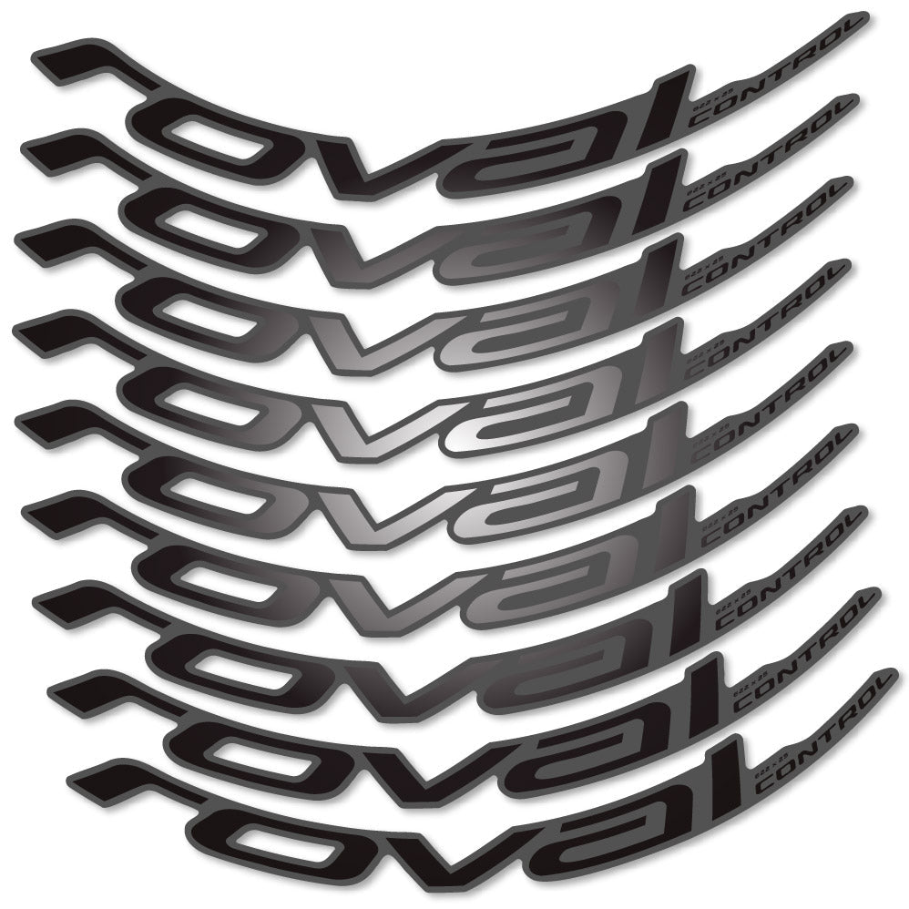 Stickers Roval Control Carbon 2022 compatibles - Autocollants roue vélo VTT